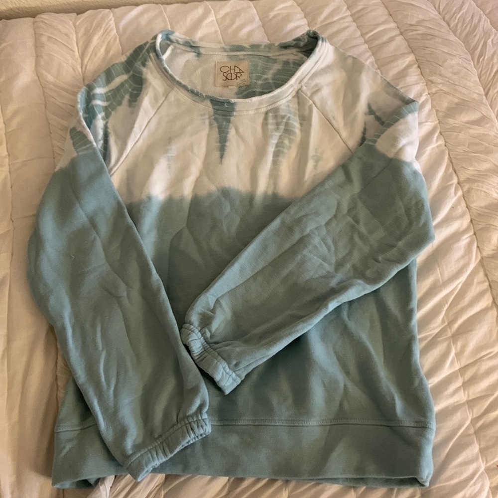 Tie dye crewneck sweater